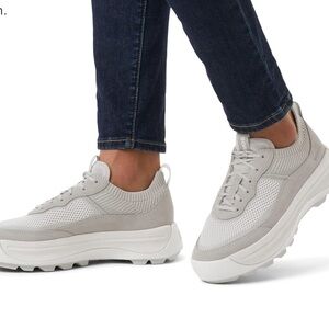 Sorel Women's Light Gray Platform Sneakers